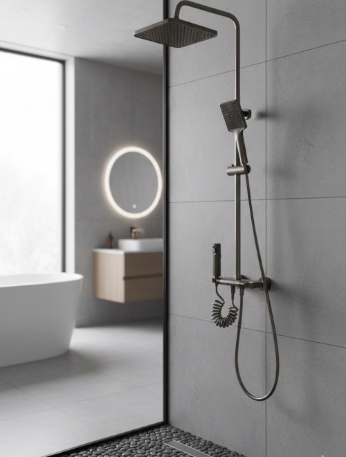 Allimo prinç gövde piano duş seti