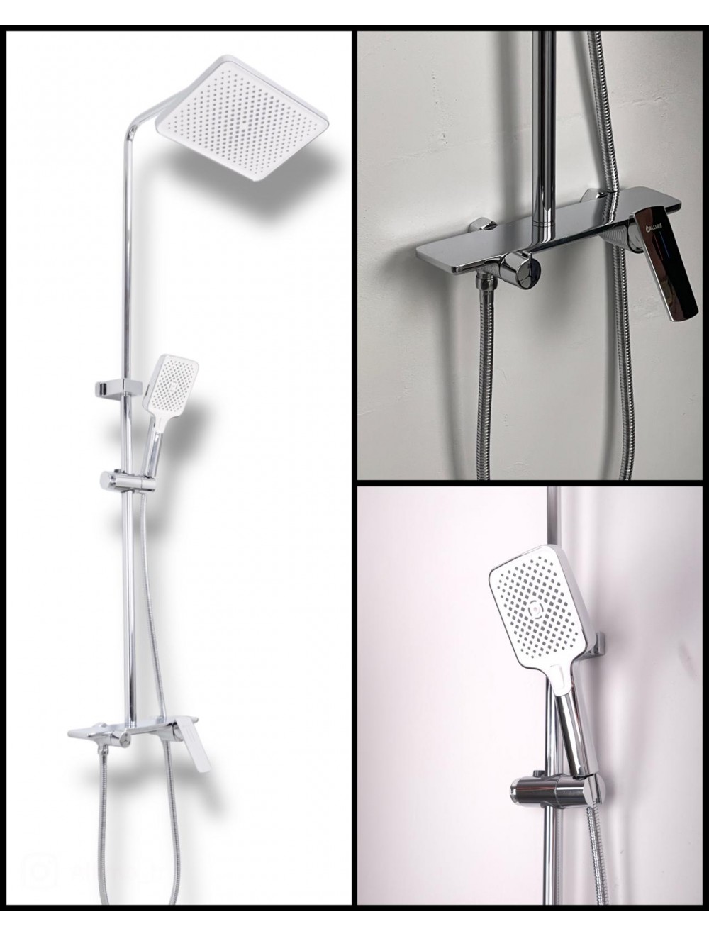 Allimo Prinç Gövde Bataryalı Duş Seti